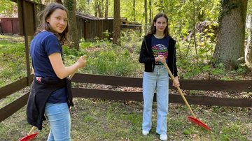 Pflegearbeiten Schülerinnen und Schüler Europaschule Rövershagen