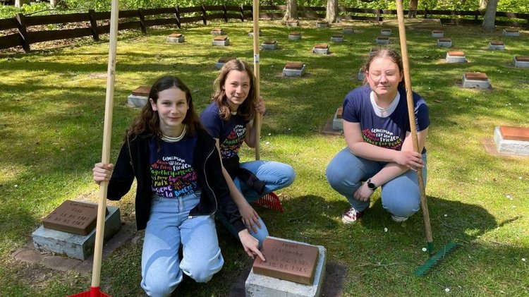 Pflegearbeiten Schülerinnen und Schüler Europaschule Rövershagen