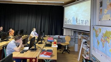 Regionale Schule Gingst - Vorstellung "gräbersuche online"