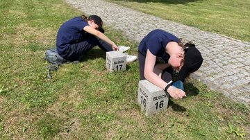 Gedenkstättenfahrt Polen 2024 - Arbeitende Jugendliche AG "Kriegsgräber" Europaschule Rövershagen