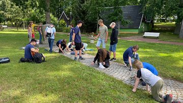 Pflegearbeiten in Heringsdorf