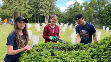 Alter Friedhof Kühlungsborn - Pflegeeinsatz