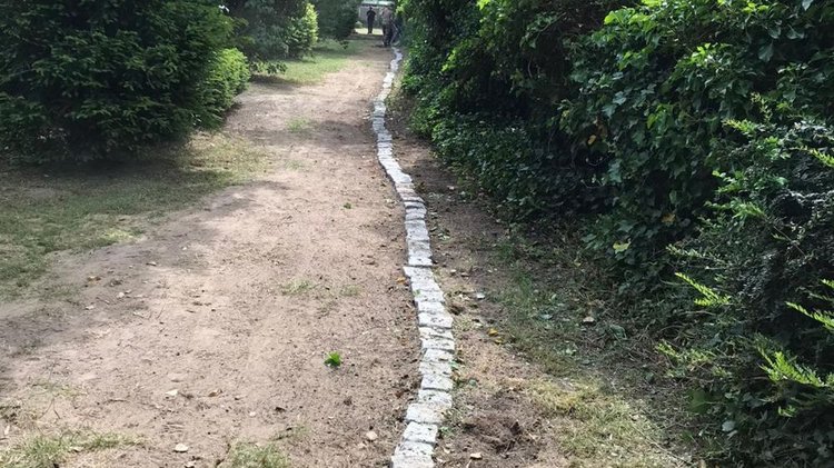 Nachher - Arbeiten auf dem Alten Friedhof Kühlungsborn